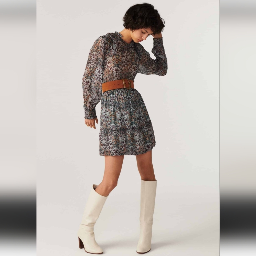 BA&SH Presley Dress in amande